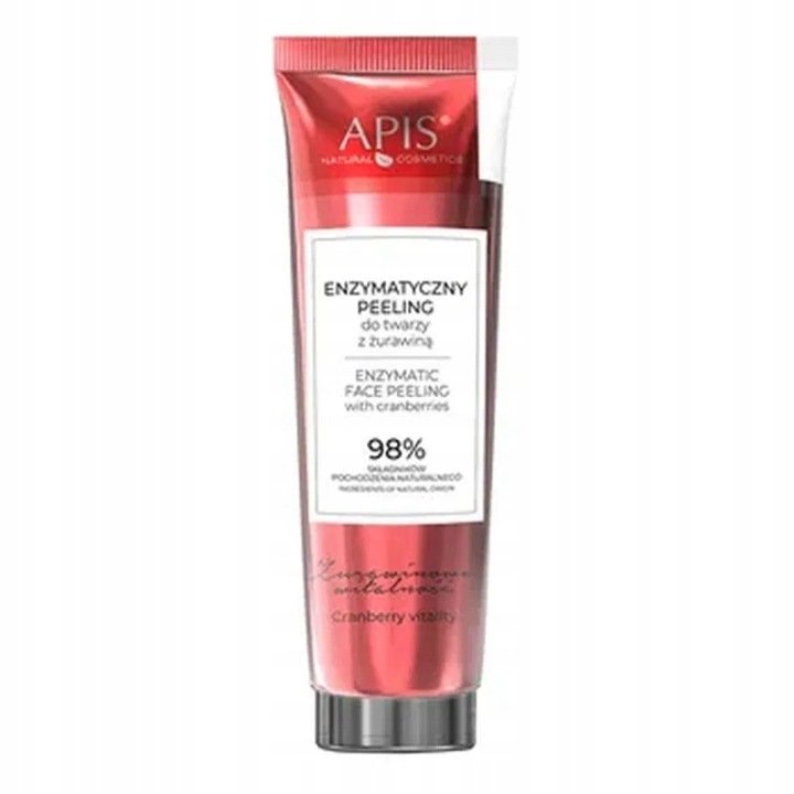 Apis Natural Cosmetics Cranberry Vitality Enzymatic Face Peel 100ml