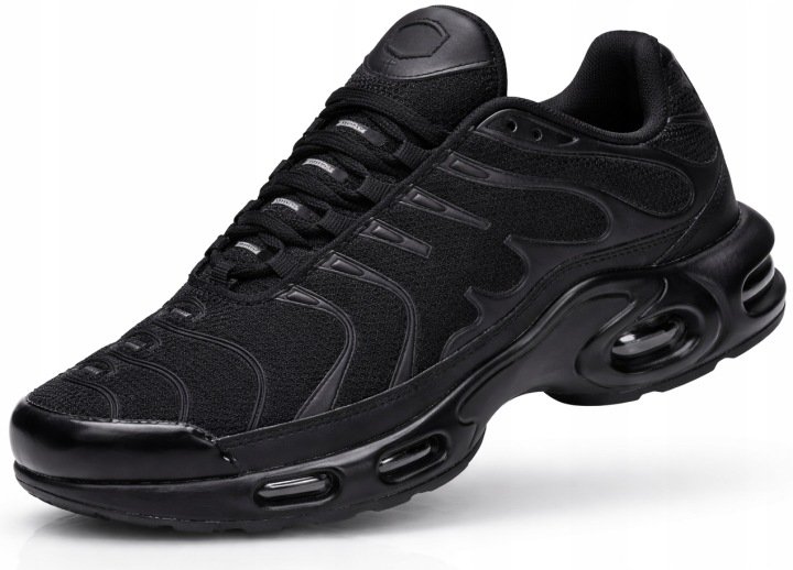 Men’s Black Sports Sneakers Air Cushion Mesh Breathable