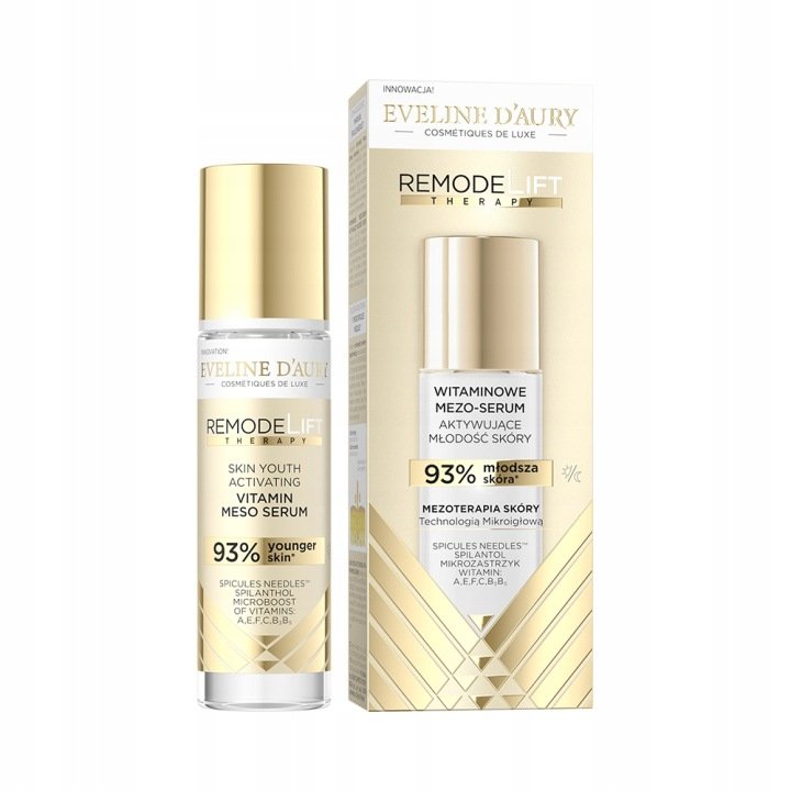 Eveline D’Aury RemodeLift Vitamin Face Serum Skin Mesotherapy 30ml