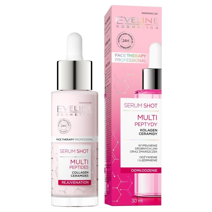 Eveline Serum Shot Multi Peptides Anti-Ageing Face Serum 30ml