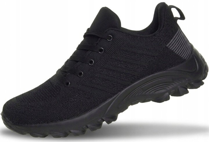Men’s Lightweight Breathable Sports Sneakers Spring Summer Black