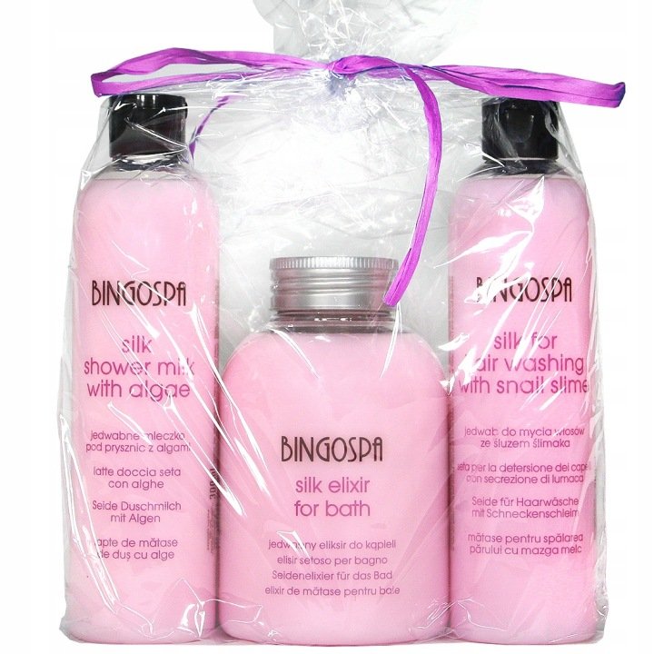 BINGOSPA Silk Cosmetics Gift Set