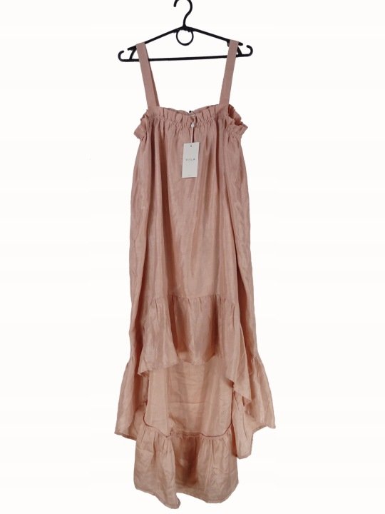 Vila Clothes Asymmetric Cocktail Dress Size 42 XL New
